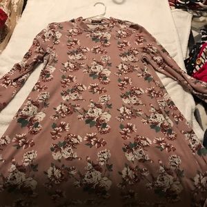 Floral pattern dress